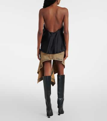 Evergreen Invisible Strap satin camisole | Y/Project