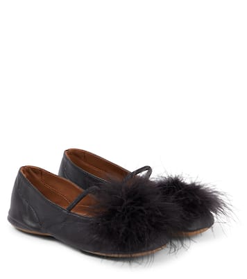 Verzierte Ballerinas aus Leder | PèPè