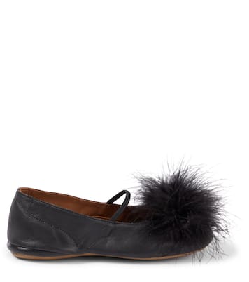Verzierte Ballerinas aus Leder | PèPè