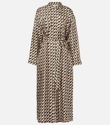 Fleur floral silk maxi dress | 'S Max Mara
