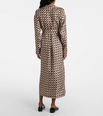 Fleur floral silk maxi dress | 'S Max Mara