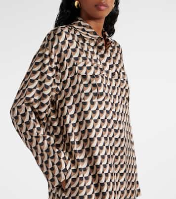 Fleur floral silk maxi dress | 'S Max Mara