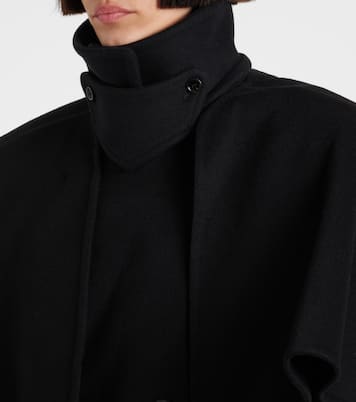Cappotto doppiopetto in lana con cintura | Chloé