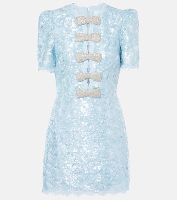 x Nicky Hilton vestido corto Leyla con lentejuelas | Rebecca Vallance