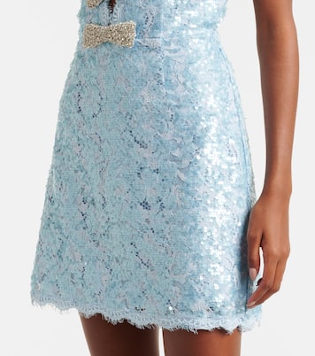 x Nicky Hilton vestido corto Leyla con lentejuelas | Rebecca Vallance