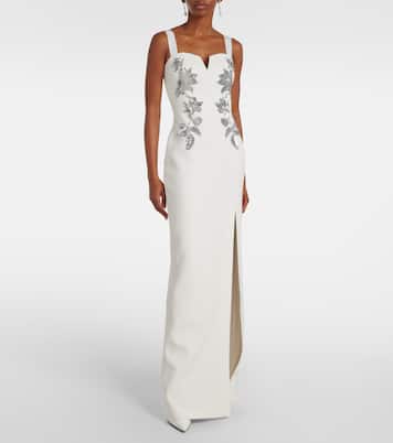 Robe longue de mariée Lucilla à ornements | Rebecca Vallance