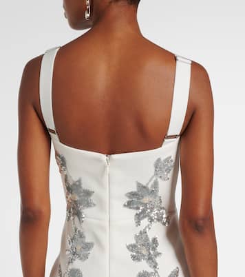 Robe longue de mariée Lucilla à ornements | Rebecca Vallance