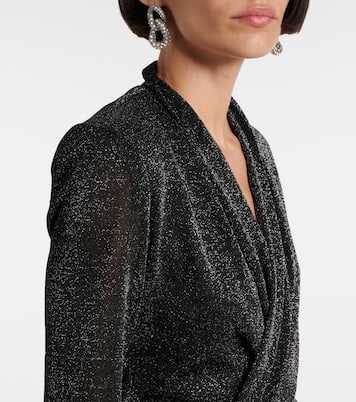 Abito a portafoglio Cleora con lamé | Isabel Marant