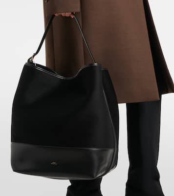 Tote mit Leder | Toteme