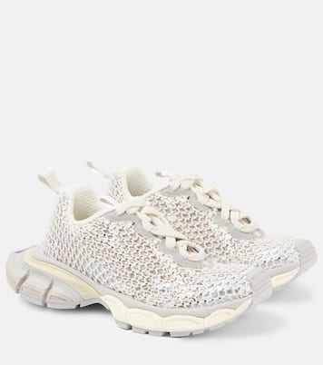 Sneakers 3XL Fishnet mit Kristallen | Balenciaga