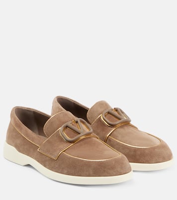 Leisure Flows suede loafers | Valentino Garavani