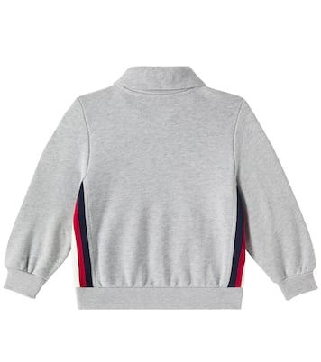 Sudadera en jersey de algodón bordada | Gucci Kids