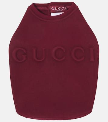 Gucci Script cotton-blend dog sweater | Gucci