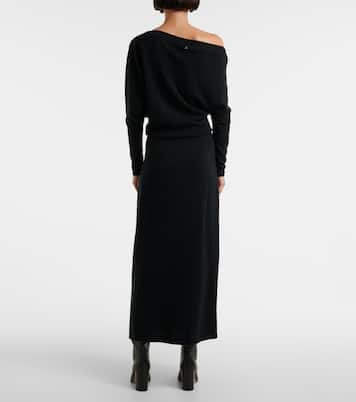 Off-Shoulder-Robe Kasos aus Kaschmir | Altuzarra