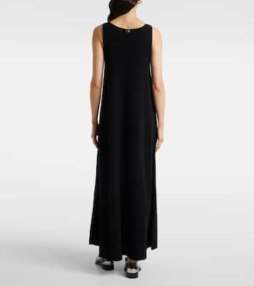 Vestido largo N°386 Elisa Short de cachemir | Extreme Cashmere