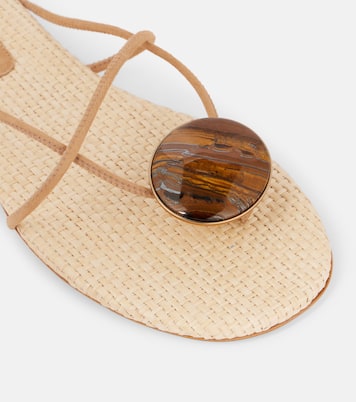 Sandali infradito Doma in suede  | Christopher Esber