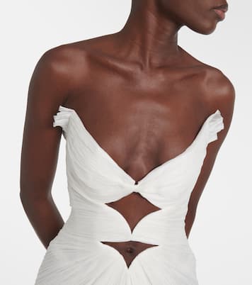 Bridal - Abito lungo Cassiopea in seta | Maria Lucia Hohan