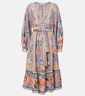 Superbloom Tapestry printed midi dress | Farm Rio