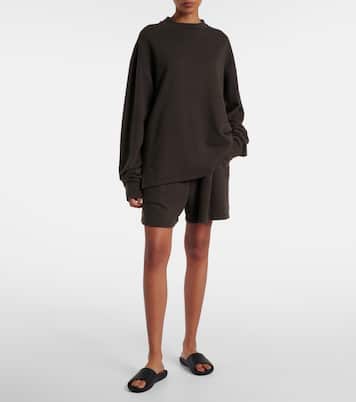 Gana cotton and cashmere terry shorts  | The Row