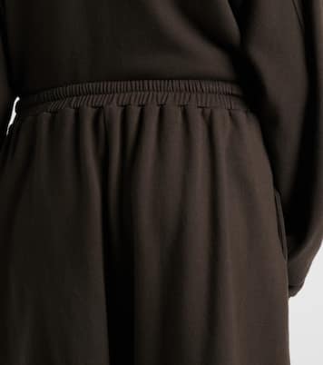 Gana cotton and cashmere terry shorts  | The Row
