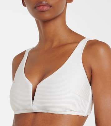 Top bikini in maglia a coste | Heidi Klein