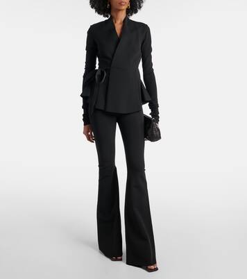Dirt Bolan jersey flared pants | Rick Owens