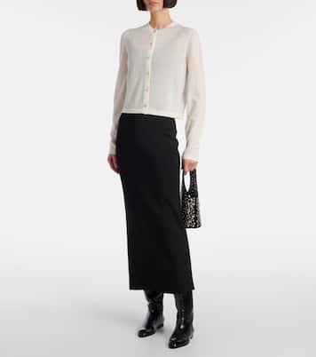 Brieta wool-blend cardigan | Khaite