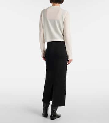 Brieta wool-blend cardigan | Khaite