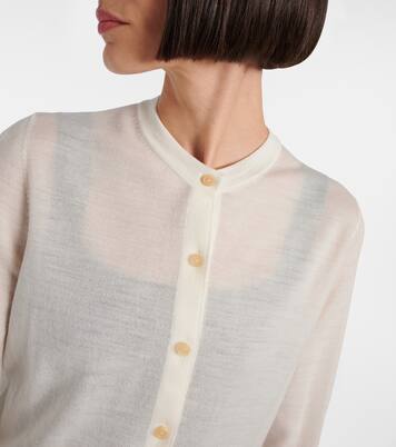 Brieta wool-blend cardigan | Khaite