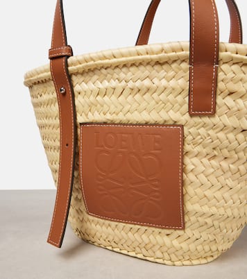 Sac panier Medium en cuir | Loewe