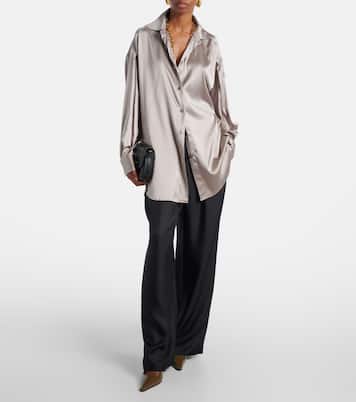 Camicia in raso di misto seta | Tom Ford