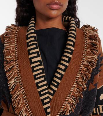 Dreamscape wool-blend cardigan | Alanui