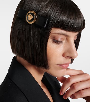 Fermacapelli Biggie Medusa in raso | Versace