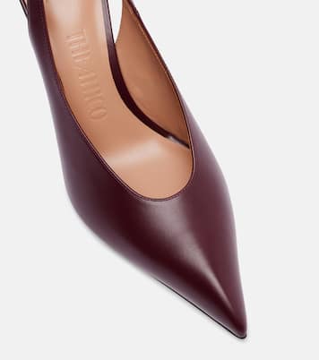 Viper 90 leather slingback pumps | The Attico