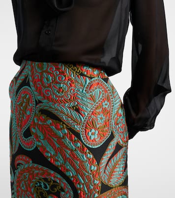 Paisley jacquard midi skirt | Etro