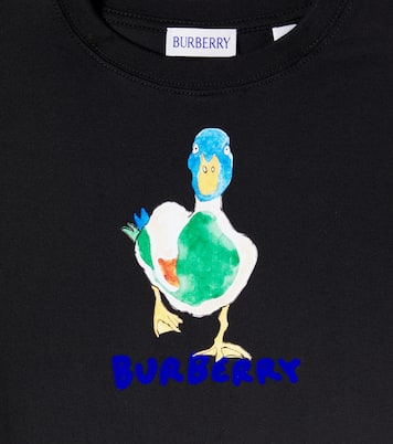 T-shirt en coton imprimé à logo | Burberry Kids