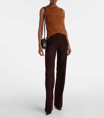 Miuccia suede top | Stouls