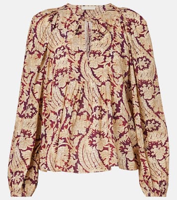 Blusa Brea en mezcla de algodón | Ulla Johnson
