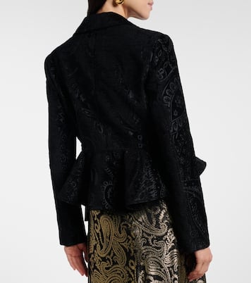 Paisley peplum blazer | Etro