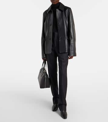 Veste en cuir | Toteme