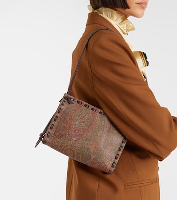 Arnica Small coated canvas pouch | Etro