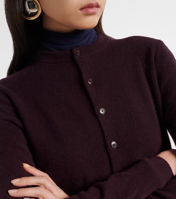 Blouson cashmere cardigan | Extreme Cashmere