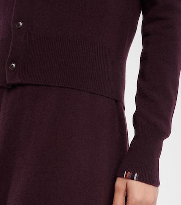 Blouson cashmere cardigan | Extreme Cashmere