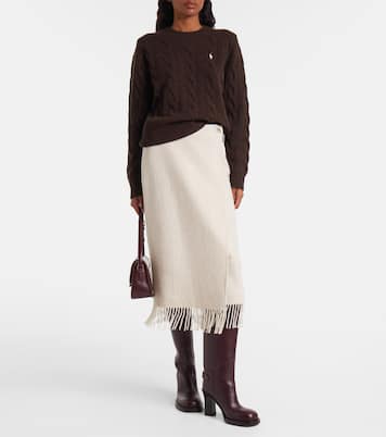 Pullover in lana e cashmere a trecce | Polo Ralph Lauren