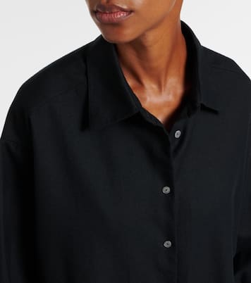 Camisa Luka de franela de lana | The Row