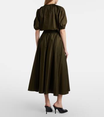 تنورة طويلة من القطن البوبلين Manar  | Joseph