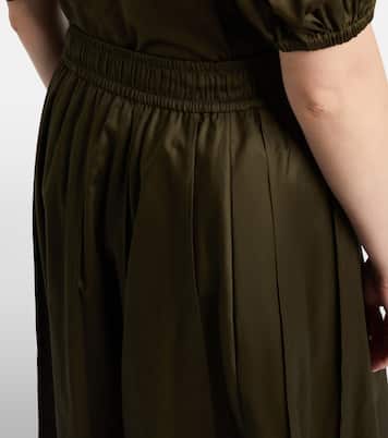 تنورة طويلة من القطن البوبلين Manar  | Joseph