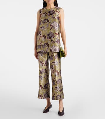 Citron floral top | Alémais