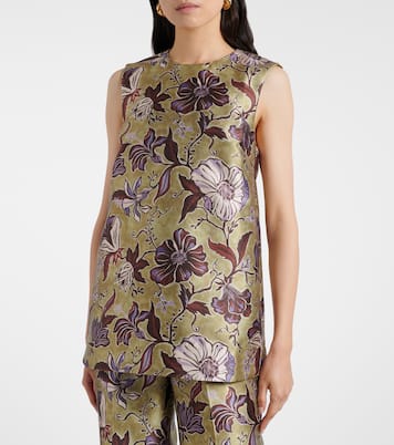 Citron floral top | Alémais