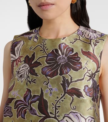 Citron floral top | Alémais